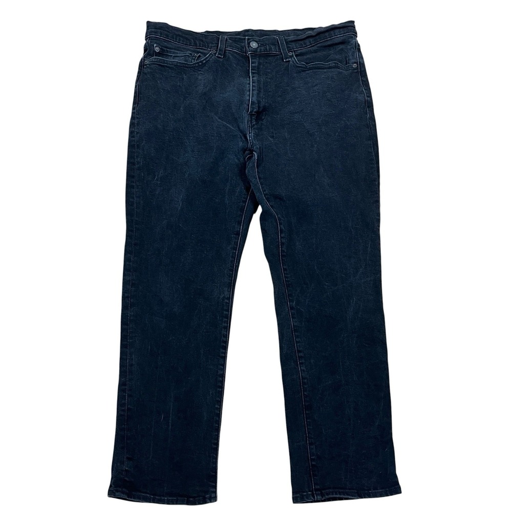 Levis Premium 541 Athletic Taper Jeans 34x30 (Fits 35x29) Black Stretch Denim